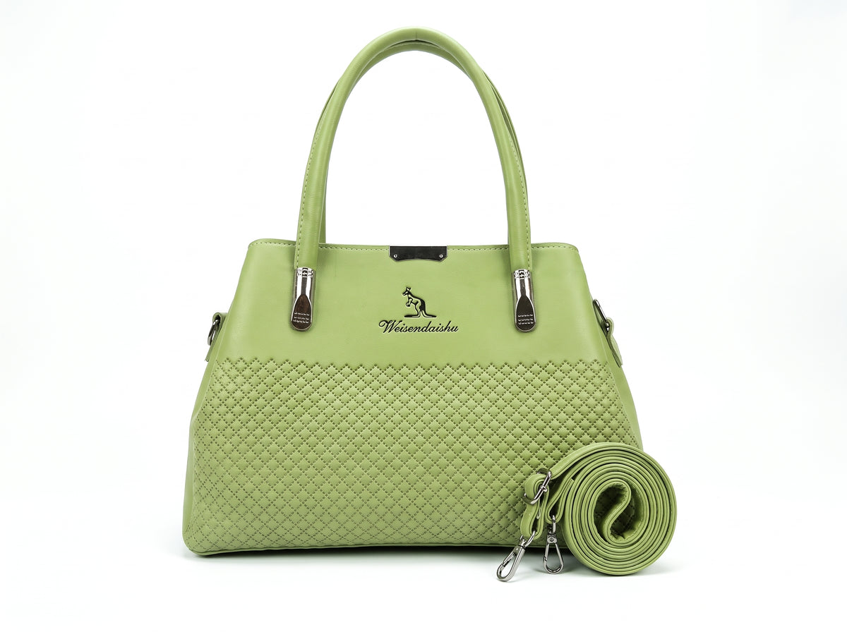 Pista Quilted Suede Structured Tote & Crossbody